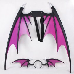 画像17: ヴァンパイア The Night Warriors    モリガン・アーンスランド 風 コスプレ衣装