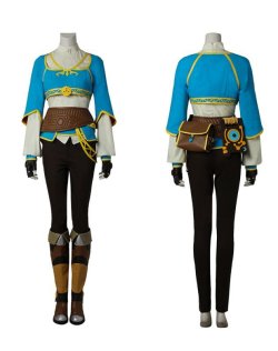 画像1: ゼルダの伝説 ブレス オブ ザ ワイルド  breath of the wild ゼルダ姫 Princess Zelda  戦闘服