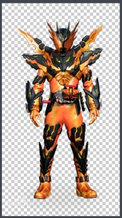 画像1:  仮面ライダークローズマグマCross-Z Magma  風 コスプレ衣装