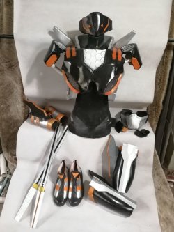 画像2:  仮面ライダー風魔  風 コスプレ衣装