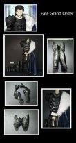 画像2: Fate Grand OrderFGO アグラヴェイン 風 コスプレ衣装 