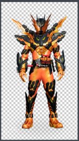 画像:  仮面ライダークローズマグマCross-Z Magma  風 コスプレ衣装