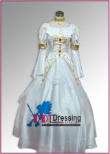画像: コードギアスR2ユーフェミア エンディングドレス コスプレ衣装