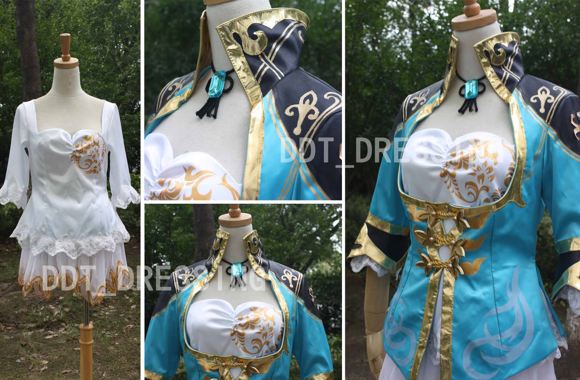 真 三国無双7 王元姫 風衣装 - DDT_DRESSINGコスプレ工房 真 三国無双7 王元姫 風衣装 - DDT_DRESSINGコスプレ工房