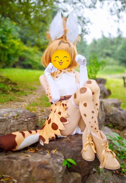 画像1: けものフレンズ  サーバル  風衣装