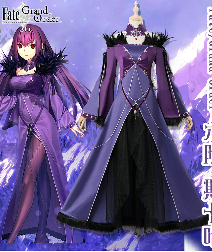 画像1: Fate Grand Order FGO スカサハ   風 コスプレ衣装 