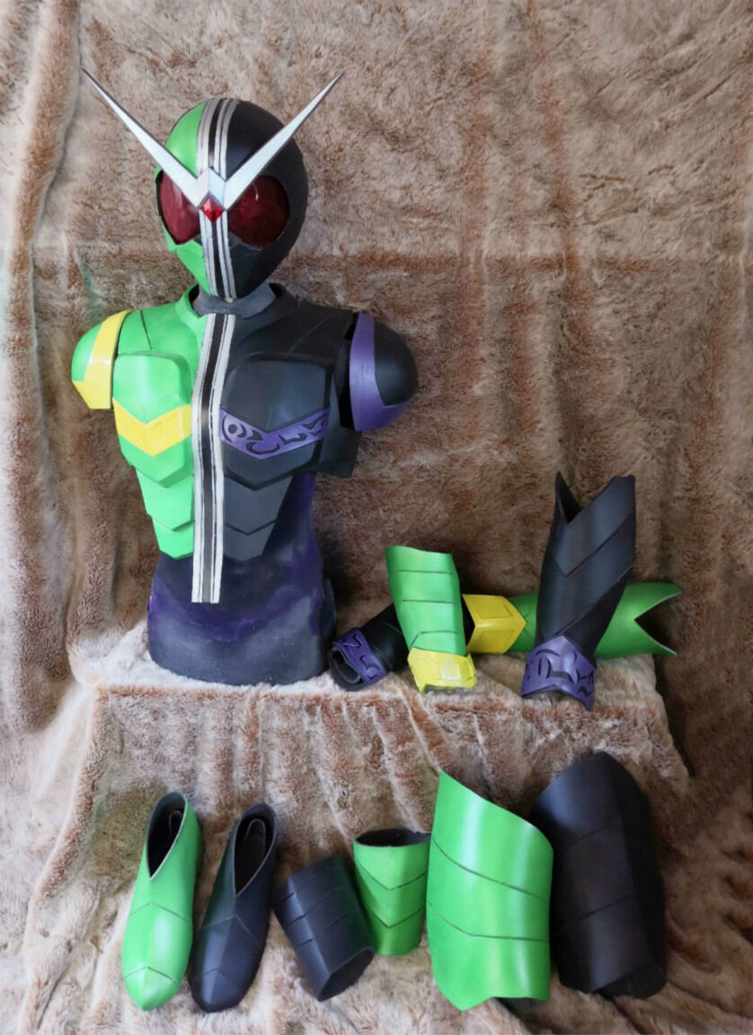 画像3: 仮面ライダーダブル Kamen Rider Double サイクロンジョーカー/CycloneJoker   風 コスプレ衣装