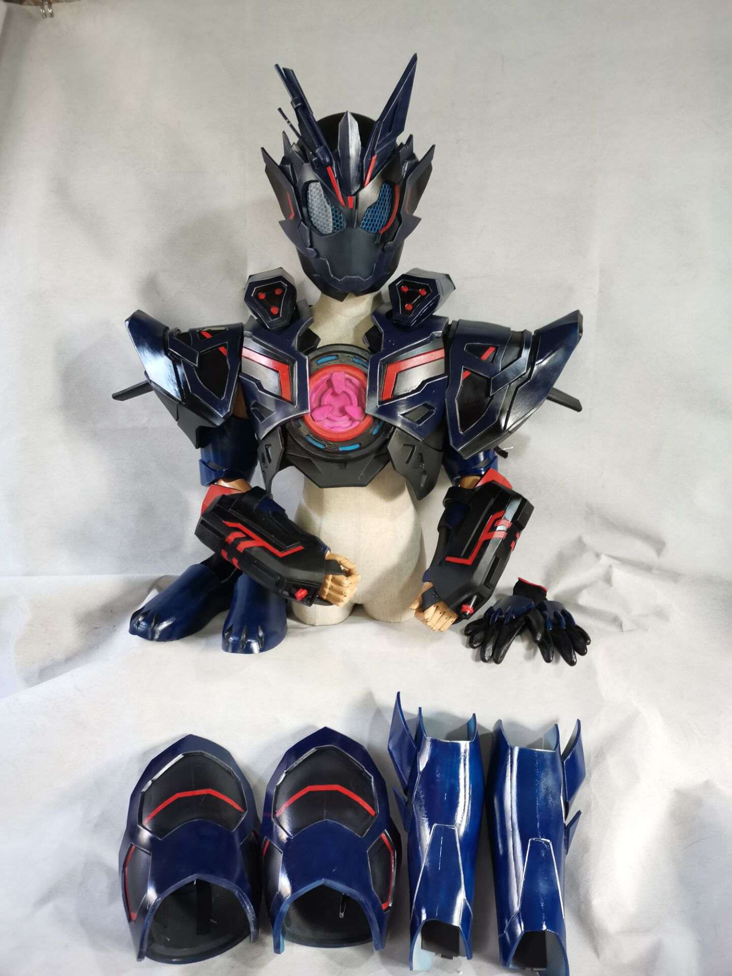 画像2: 仮面ライダーアサルトウルフAssault Wolf   風 コスプレ衣装