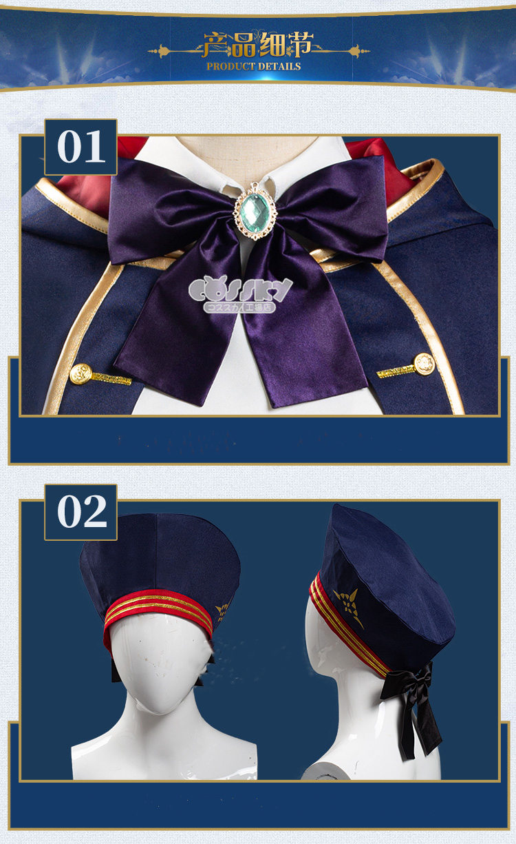 Fate/Grand Order アルトリア・キャスター 風 コスプレ衣装 Fate/Grand Order アルトリア・キャスター 風 コスプレ衣装