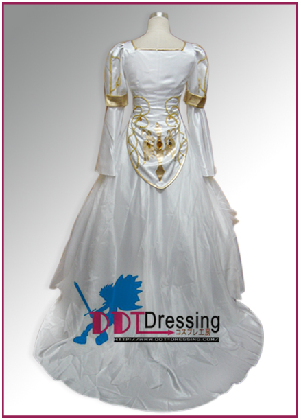 画像: コードギアスR2ユーフェミア エンディングドレス コスプレ衣装